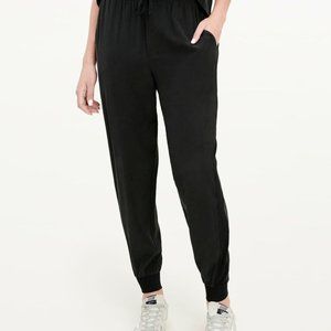 Splendid Silk + Jersey Jogger